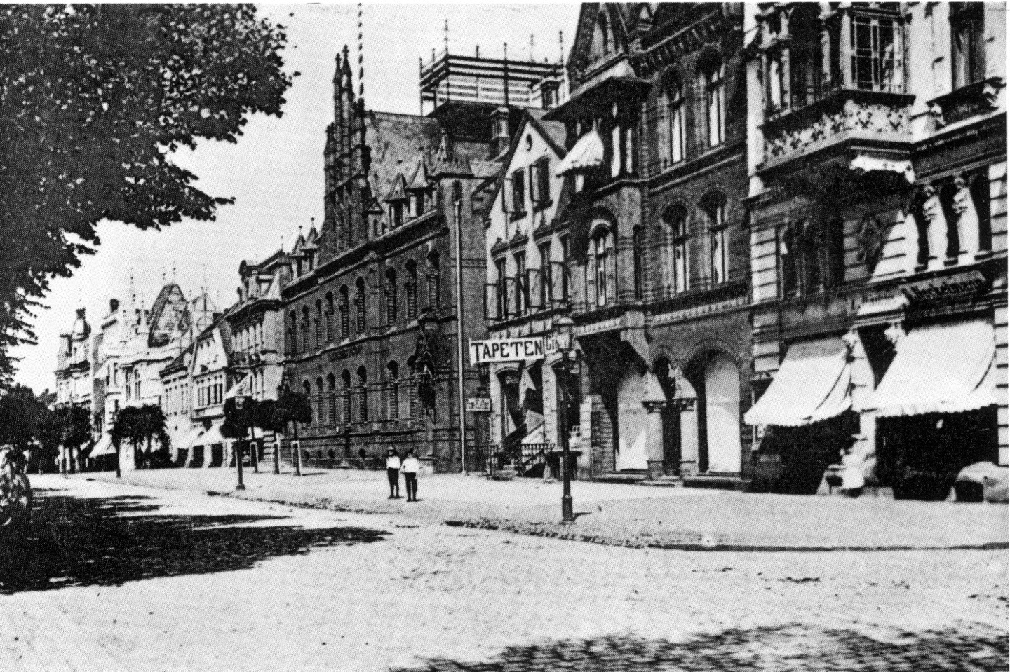Stadtbild Ende des 19. Jahrhunderts